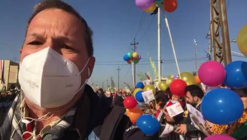 I cristiani di Qaraqosh in attesa del Papa