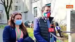 Covid, Salvini: "Stiamo correndo come matti per recuperare ritardi su vaccini"