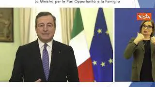 Coronavirus, Draghi: "Ogni vita conta, scelte siano meditate e rapide"