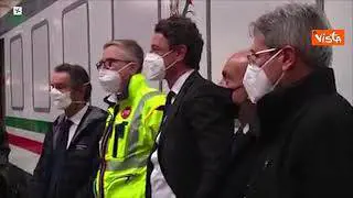 Treno sanitario, Fontana: "Vero ospedale mobile, può arrivare ovunque ce ne sia bisogno"