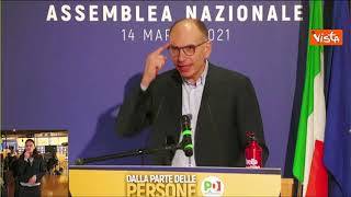 Letta: "Non serve un nuovo segretario ma un nuovo Pd"