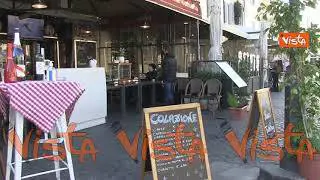 Zona rossa nel Lazio, bar e locali effettuano servizio d'asporto, ecco le immagini