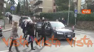 Rapimento Moro, l’arrivo di Mattarella in Via Fani a Roma per il 43esimo anniversario