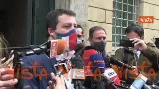 Covid, Salvini: “Bene cambio membri Cts. Ora correre su campagna vaccinale”