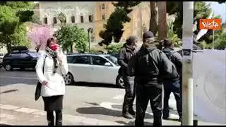 Protesta dei lavoratori dello spettacolo a Palermo