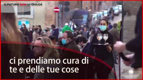 Il futuro non (si) chiude: parte la campagna di Confcommercio