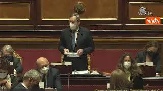 Draghi: "Speriamo di aprire scuole dopo Pasqua"