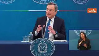 Draghi: "Regioni? richiamo per vaccinare persone fragili, risposta è stata positiva"