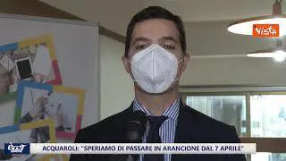 Emergenza Covid Marche, Acquaroli (Gov. Regione): "Il peggio sta passando, ma pressione ancora alta"