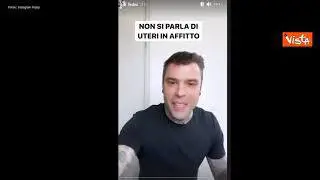 Fedez attacca la Lega e  Pillon: "Ddl Zan è una priorità"