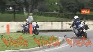 Roma si blinda e affronta la zona rossa pasquale. Le immagini