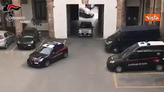 Arrestato boss di Cosa Nostra all'aeroporto di Palermo, le immagini