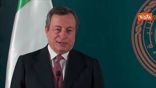 Draghi: "Momento unico per ricostruire amicizia Italia-Libia"