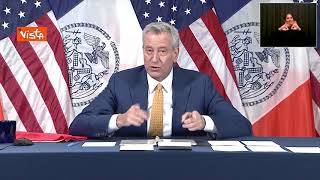 Il sindaco de Blasio: "A New York spiagge e piscine aperte quest'estate"
