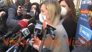 Amministrative, Meloni: “Su candidati non siamo in ritardo. Nessun partito è pronto”