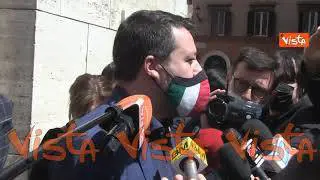 Salvini incontra Letta: “Bene così. Decreto imprese entro aprile è battaglia comune”