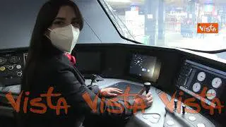 Al binario 20 di Roma Termini Amuchina e Trenitalia presentano la loro partnership