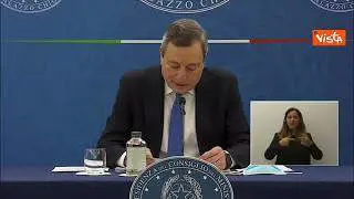 Draghi: "Guardiamo al futuro con prudente ottimismo e fiducia"