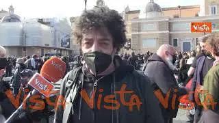 Max Gazzè a Piazza del Popolo, “Che le Istituzioni ascoltino questo messaggio”