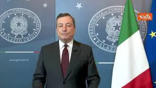Draghi: "Rafforzare cooperazione globale, anche per altre pandemie"