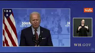 Vaccini, Biden: "In Usa raggiunto obiettivo 200 milioni di dosi in 100 giorni"