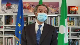 Fontana: “Da lunedì 26 Lombardia in zona gialla. Salvaguardiamo questo risultato dopo sacrifici”