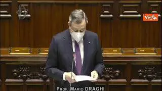Recovery, Draghi: "Mi dispiace per tempi ristretti discussione"