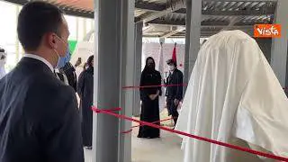 Expo Dubai, Di Maio scopre statua copia del David realizzata con una stampante 3D
