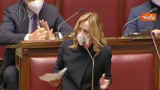 Meloni (FdI): "Parlamento è stato deriso, non si può votare a scatola chiusa"