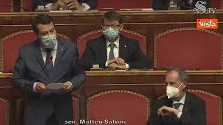 Salvini: "Grazie a Draghi per aver dato autorevolezza al Paese"