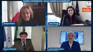 Meloni: "Auguro a Irene Tinagli di diventare segretario Pd"