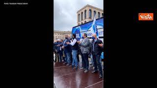 Primo maggio, Salvini: "Il lavoro è di tutti e non c'è solo la Cgil"