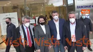 Svetlana Tikhanovskaya al Concertone di Primo Maggio all’Auditorium con i leader di Cisl, Uil e Cgil