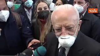 De Luca: "Fedez benemerito, ha fatto polemica con la Lega"