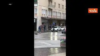 Scudetto Inter, il corteo in auto a Pordenone per i festeggiamenti dei tifosi