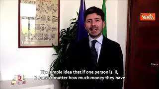 Speranza: "Diritto alla salute fondamentale per Europa del futuro"