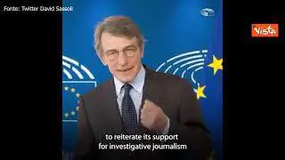 Sassoli: "Minacciare un giornalista significa minacciare la libertà di tutti"