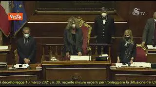 Un minuto di silenzio in Senato per Luana D'Orazio, l'operaia morta in fabbrica a Prato