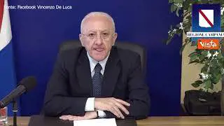 De Luca: "Ora tutti d'accordo su isole Covid free, ci fa piacere"