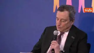 Draghi: “Il sogno europeo è quello di garantire che nessuno venga lasciato indietro”