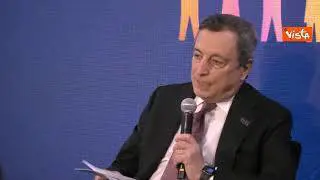 Draghi: "Dopo Covid più divari, donne e giovani pagano prezzo"