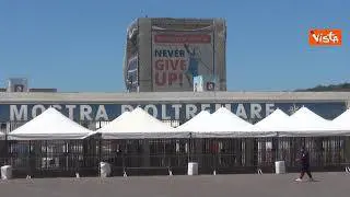 Vaccini finiti, chiude l'hub della Mostra d'Oltremare a Napoli