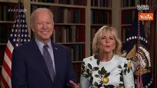 Il messaggio di Joe e Jill Biden al Vax Live per invitare gli americani a vaccinarsi
