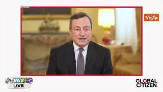 Il messaggio di Draghi al concerto Vax Live: "Mettiamoci al lavoro per costruire il futuro insieme"