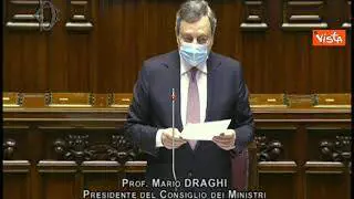 Draghi ricorda la morte sul lavoro della giovane Luana D'Orazio e l'Aula esplode in un applauso