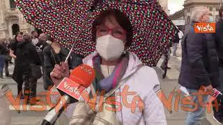 In piazza Duomo per dire no al Ddl Zan: “Il disegno di legge introduce il reato d’opinione”