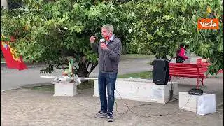 Alitalia, lavoratori di Usb e Cub in presidio al Consiglio regionale del Lazio