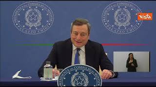 Draghi: "Trovo estremamente improprio si discuta del Capo Stato quando è in carica"