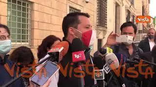 Salvini: “Letta chiede nuove tasse in questo momento. Grazie a Draghi per averlo messo a posto”