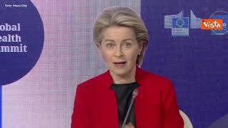Von der Leyen: "Trasformare esperienza pandemia in soluzioni sostenibili per il futuro"